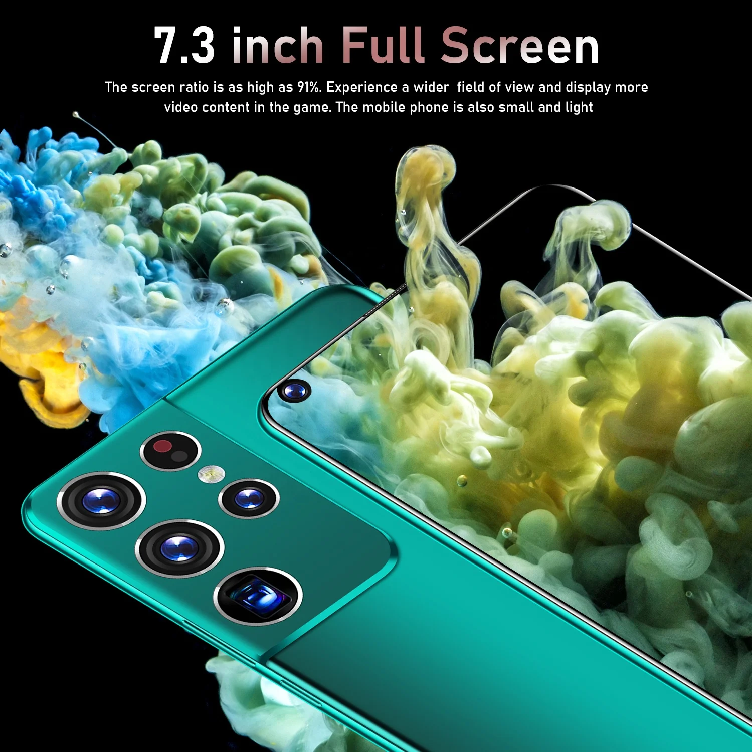  2021Amazon hot s21 ulta телефон оптовая цена новый горячая распродажа смартфон 3G 4G 5G AMOLED экран