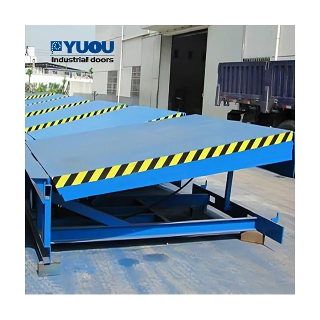 China Wholesale price Factory customized size and color 6-15 Tons dock leveler For Warehouse Loading Container Dock Leveler