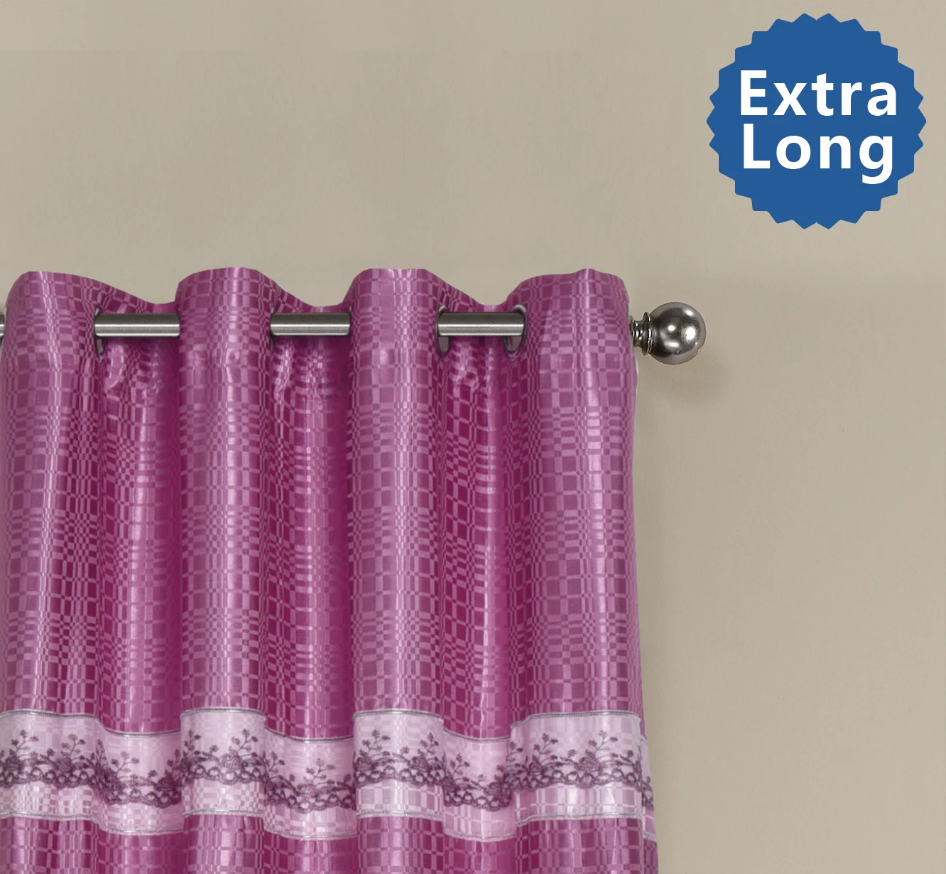 100% Polyester Hot-selling classic design high quality Pink Insulated Blackout Home decoration modern fabric custom curtain