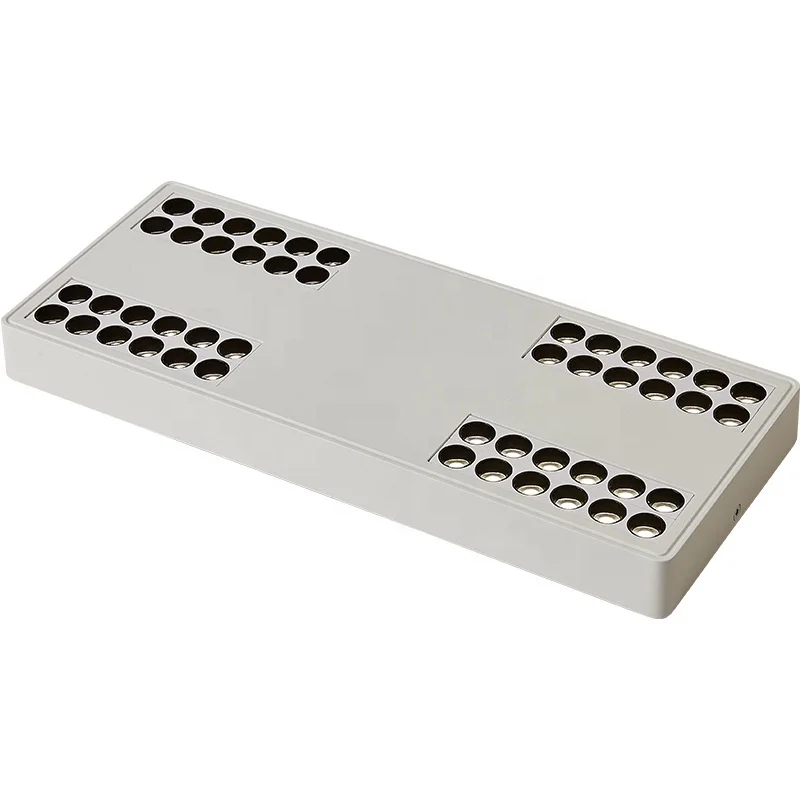 Best Selling dimmable ceiling surface mounted led panel light linear grille spot light 24*1w 48*1w for home decorative 72*1w