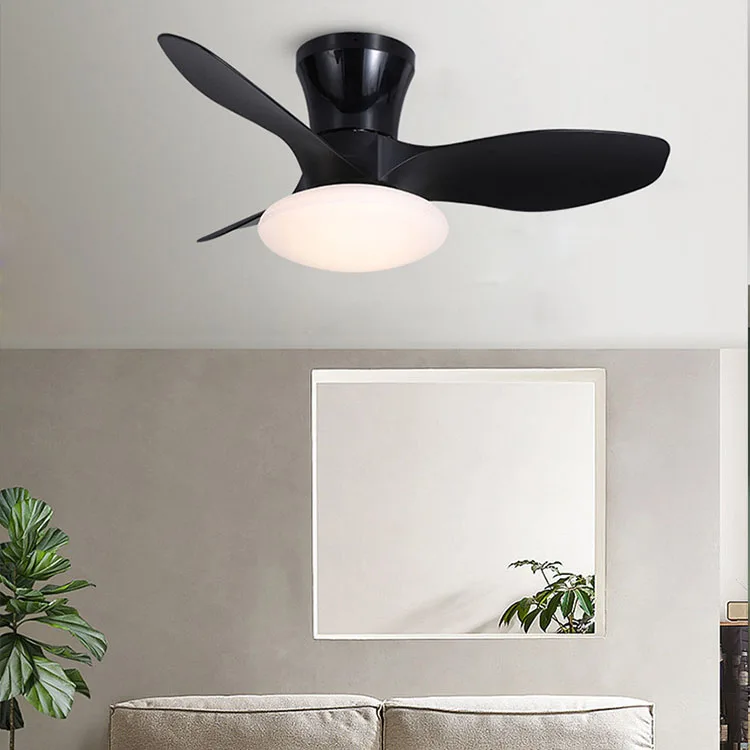 New Nordic suction roof fan lamp bedroom dining room study simple ceiling fan lamp