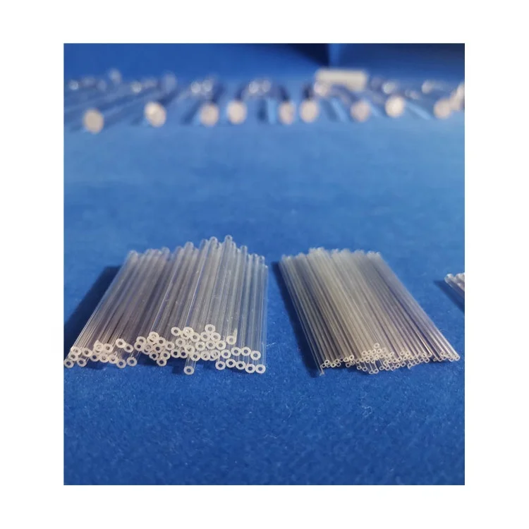 Customized transparent small diameter glass quartz capillary tube