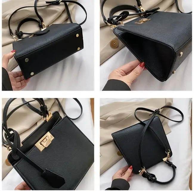 China supplier lady bags wholesale classical PU leather woman satchel handbags and purses