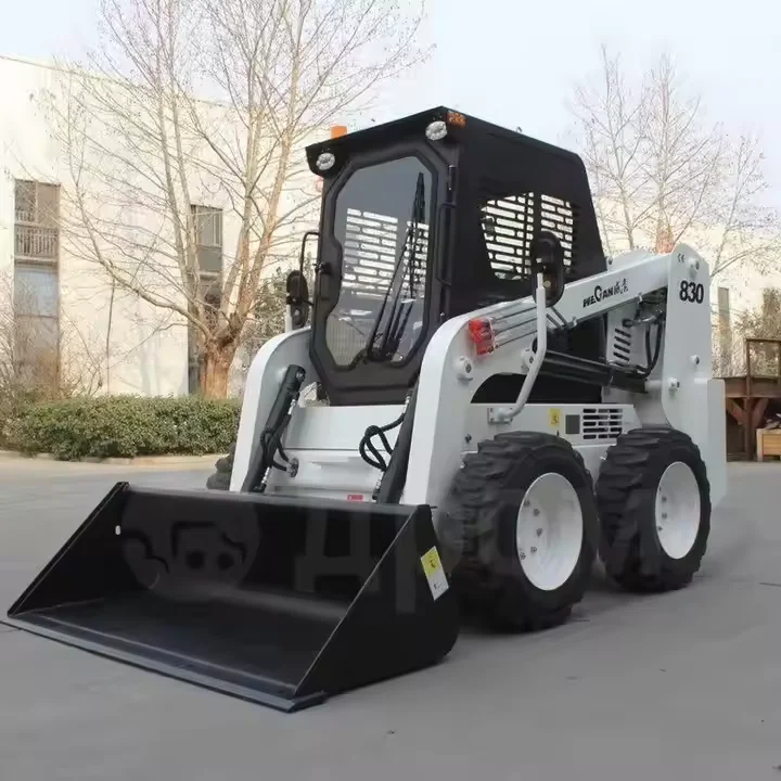 Ковшовый погрузчик с бортовым погрузчиком Wt830 фронтальный