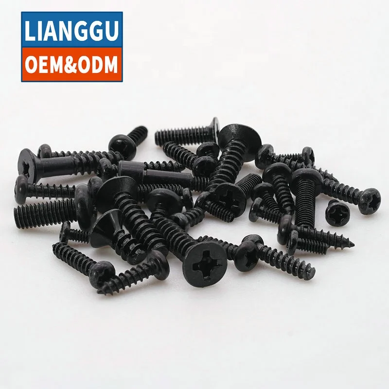 
Customized Round Head Precision Electronic Small Self-tapping Phillips Screws watch screw tornillos fasteners 