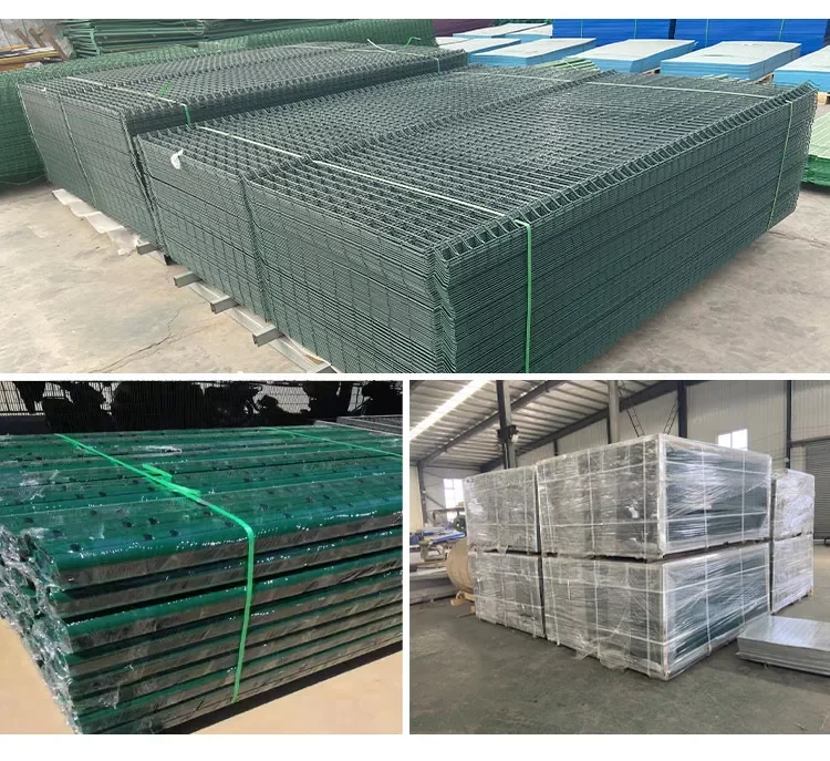 Commercial Galvanized Steel Welded Curved 3D Wire Mesh Fence