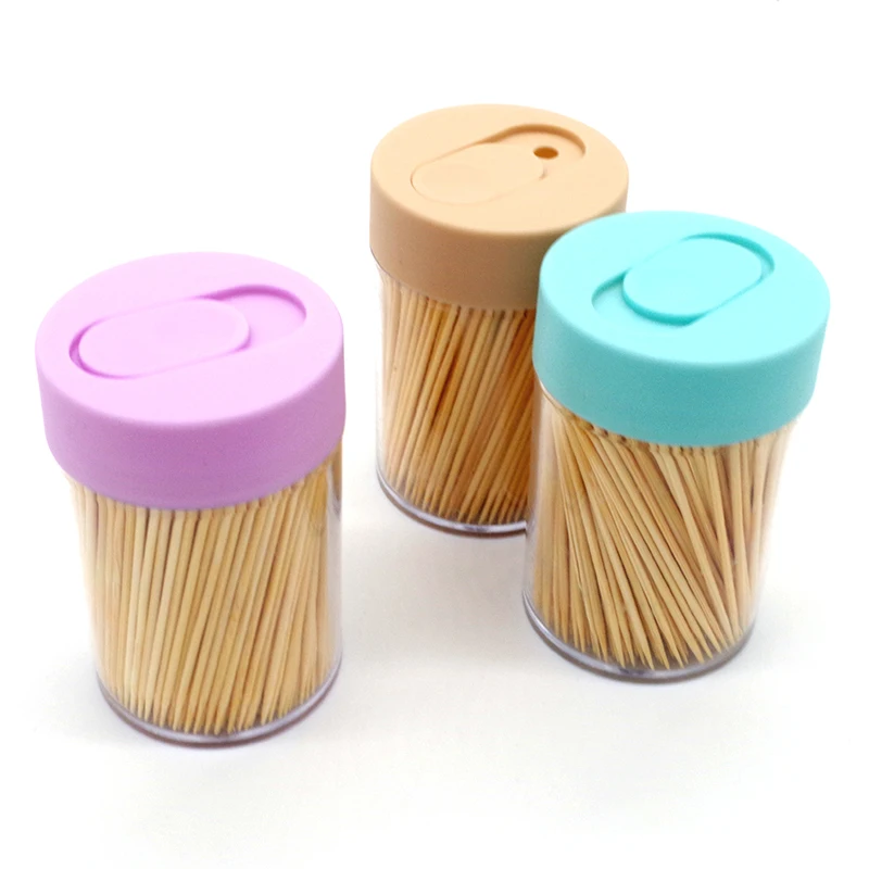 Factory disposable natural bamboo toothpick individual wrap toothpick