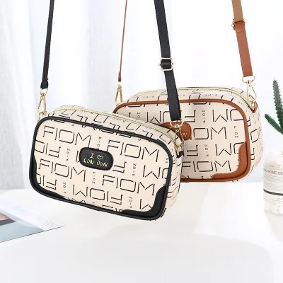 FLB014 dropshipping 2020 fashion small square box handbag shoulder bag
