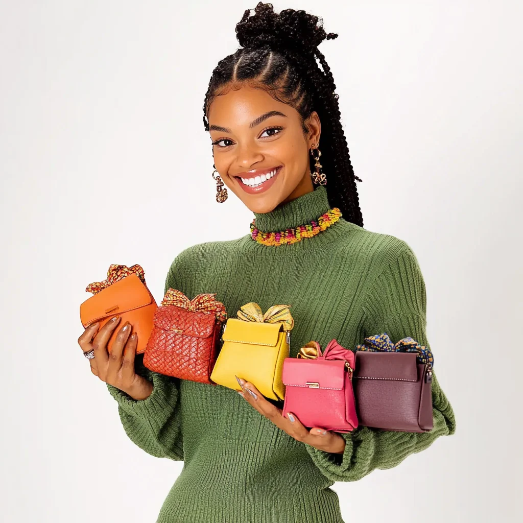 New Fashion Womens Real Leather Cosmetic Bags Outdoor Casual Genuine Leather Makeup Bags For Girls