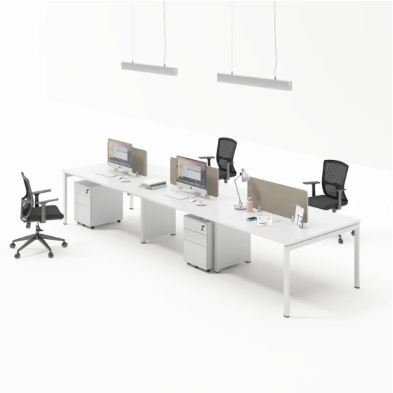 Wholesale 6 Person Workstations Office Cubicle Workstations Co Working Space Furniture Partner Desk