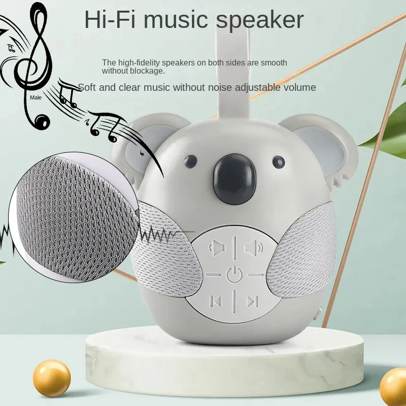 Battery Operated White Noise Machine for Baby and Adults Koala Portable Sleep Sound Machine White Noise Machine Baby