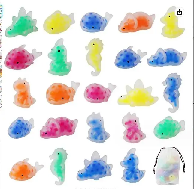 Hot selling mini mochi animal toy sets Cheap Water Filled Beads Squishy Manufacturer Squishy Stuffed Animal Octopus Squishy Toy