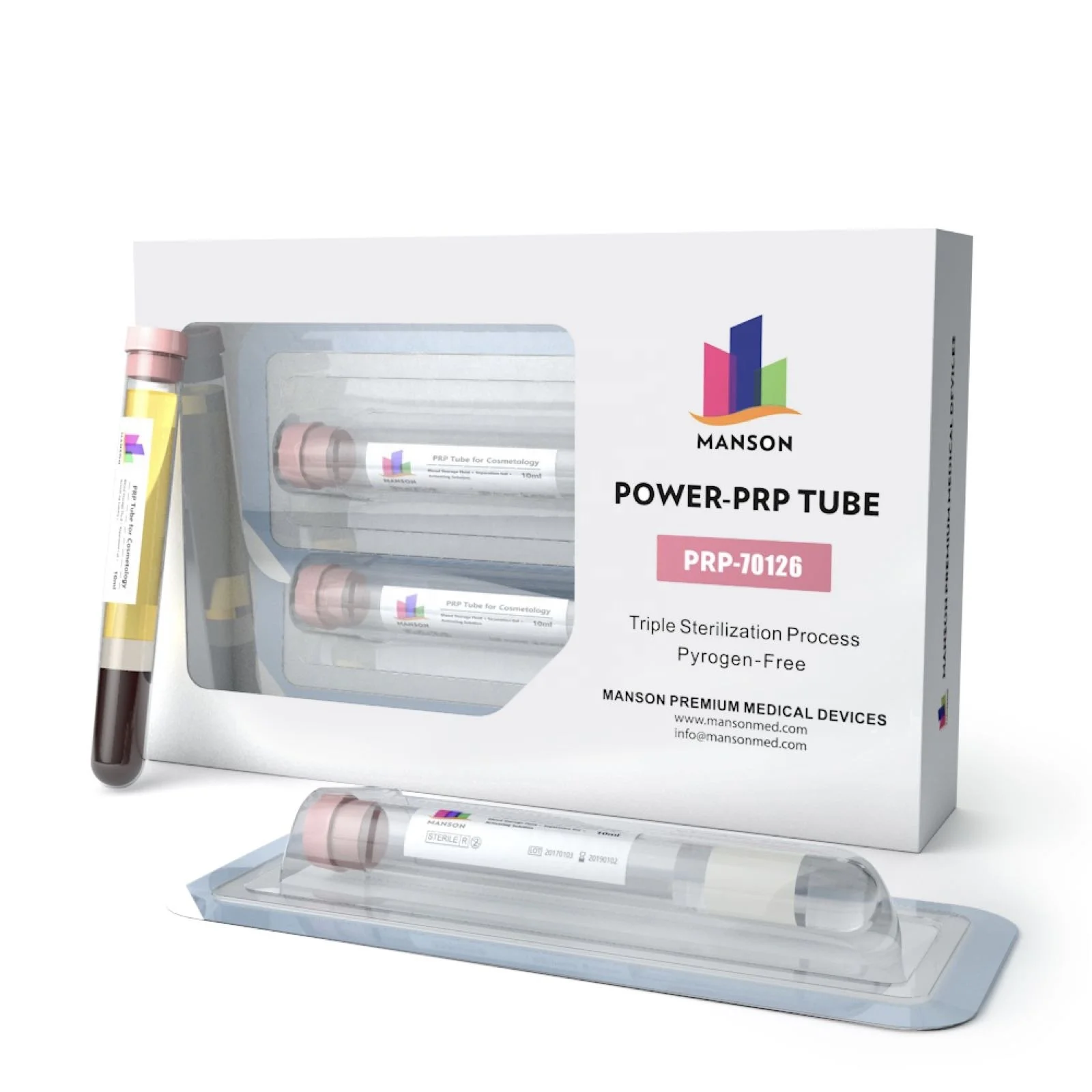 MANSON Fast Delivery Quality Assurance PRP Tube ACD Gel Activator for Sale