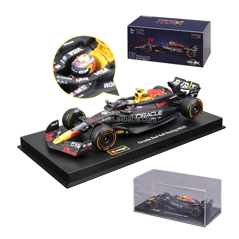 Bburago 1:43 2024 F1 Alloy Car Diecast Model Toy Formula One Redbull Rb20 F1