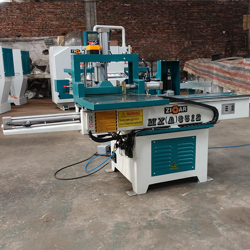 ZICAR Woodworking Wood Board Strip Semi Auto Finger Joint Shaper Making Machine For Window Door Frame