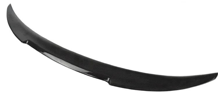 Rear lip Wing Spoiler M4 type carbon fiber rear ducktail spoiler for bmw m4 f82 trunk wing 2014+