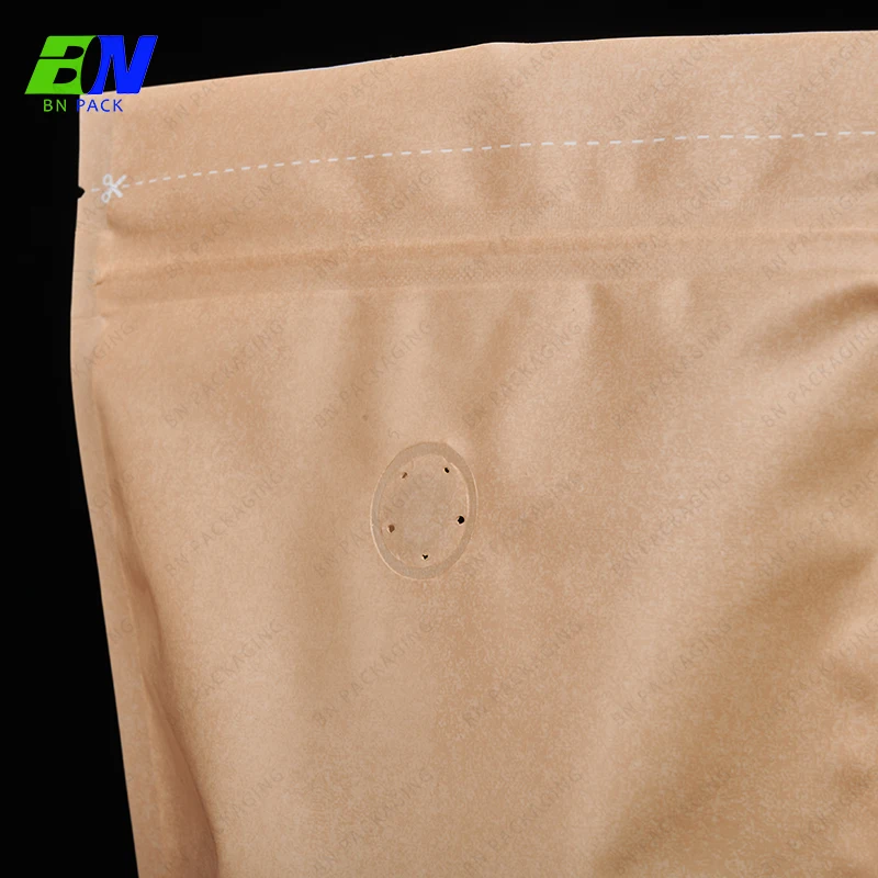 Wholesale 100% Eco Friendly PCR PE Stand up Zipper Pouch Customized