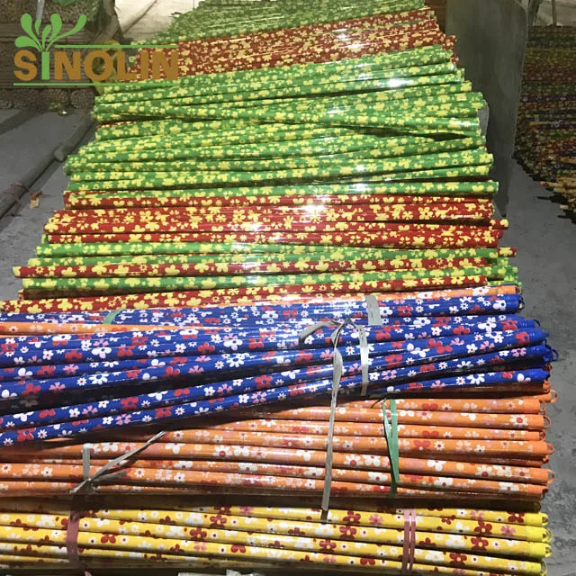 Machine Making Plastic PVC Coated Wooden Broom with Handle Stick and Floor Pole for 360 Rotatable Adjustable Magic Cleaning Mop