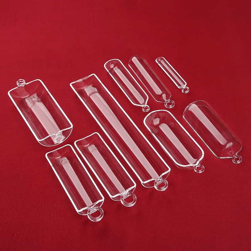 BET sample calibration tube adsorption tester tube heat resistant transparent quartz glass tube quartz ball