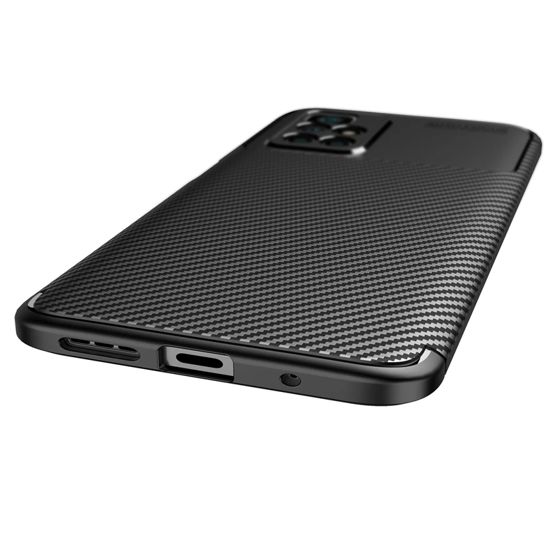 New High Quality Shockproof Real Carbon Fiber Tpu Cell Phone Case For Xiaomi Redmi 10 Note 10 Pro Max 11T Lite