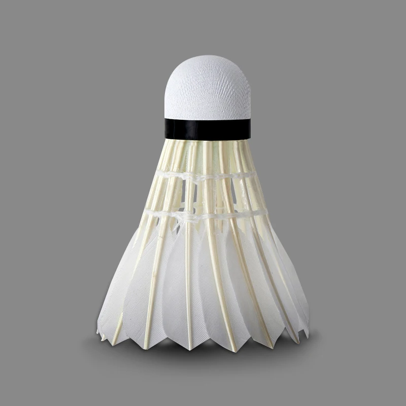 HUOBAN-AS30 Top quality class A+ Goose Feathers Shuttles Natural cork Badminton Shuttlecock