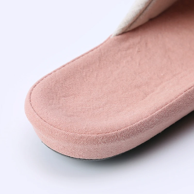 
Hot sale women hotel slippers cotton 
