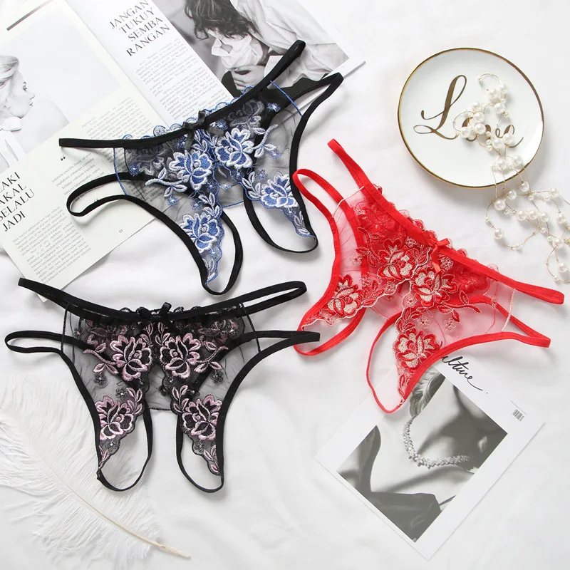 Sexy Panties Ladies Underwear Women Panties Open Crotch Erotic Thongs And G Strings Lingerie Sexy Crotchless Transparent Panties