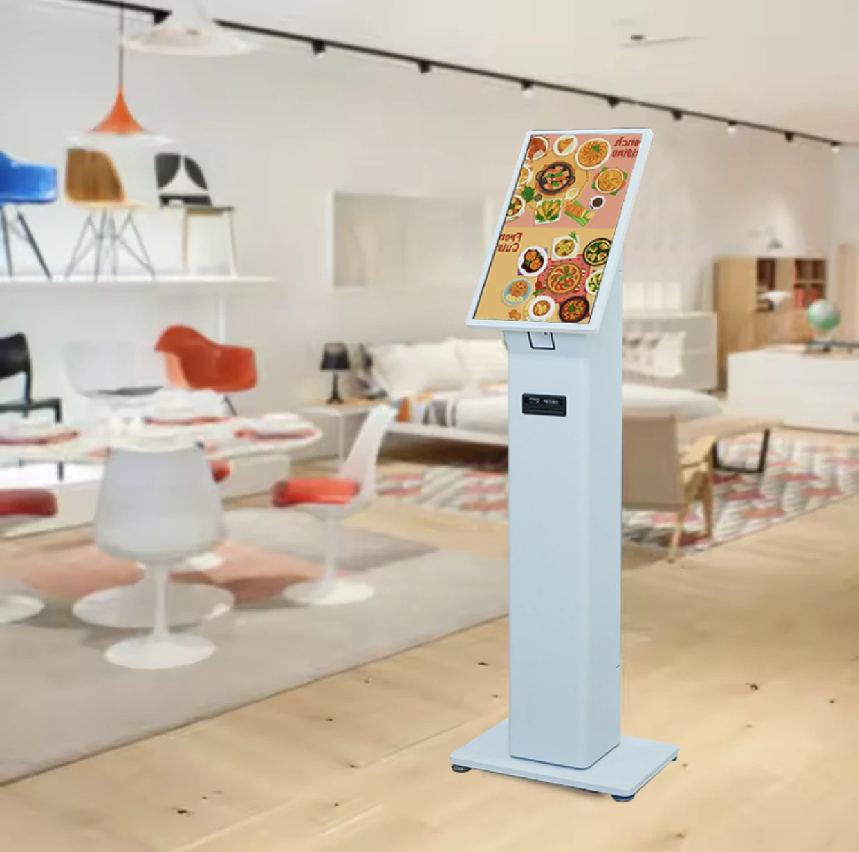 Металлический корпус индивидуальный заказ киоск быстрого питания с пакетом SDK сервисный код сканер чеков принтер для ресторанов