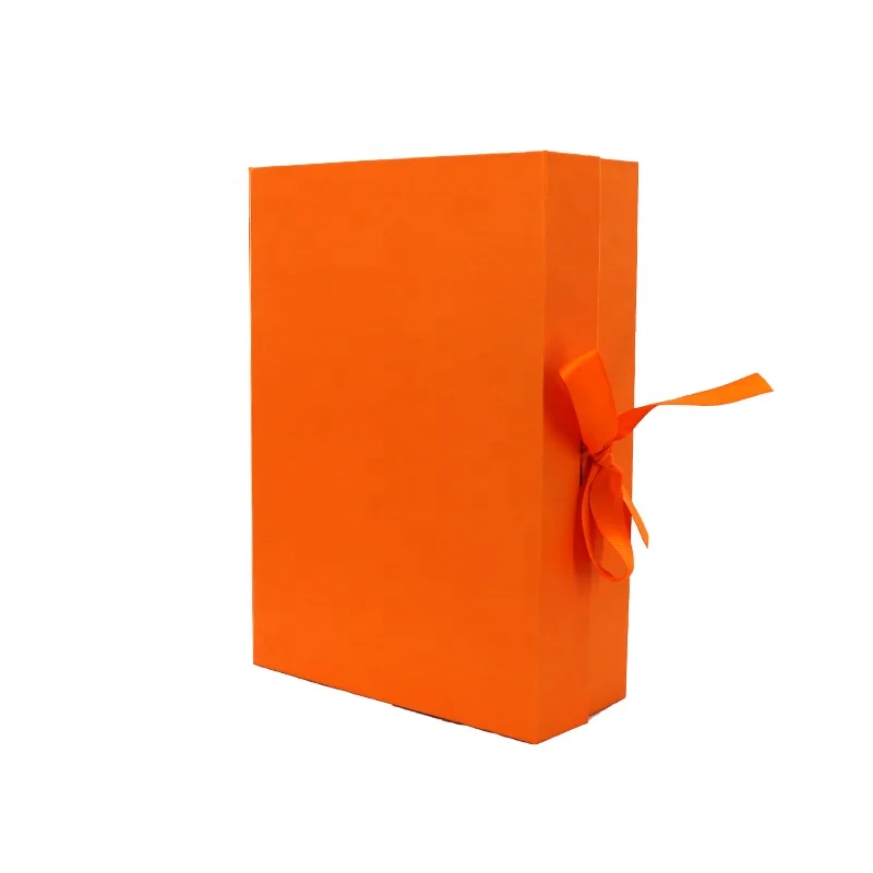 Custom luxury unique design magnetic tape folding box custom logo gift folding box