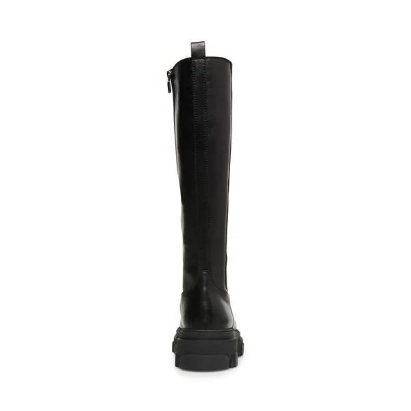 New custom fashion design ladies platform winter boots luxury lady shoes