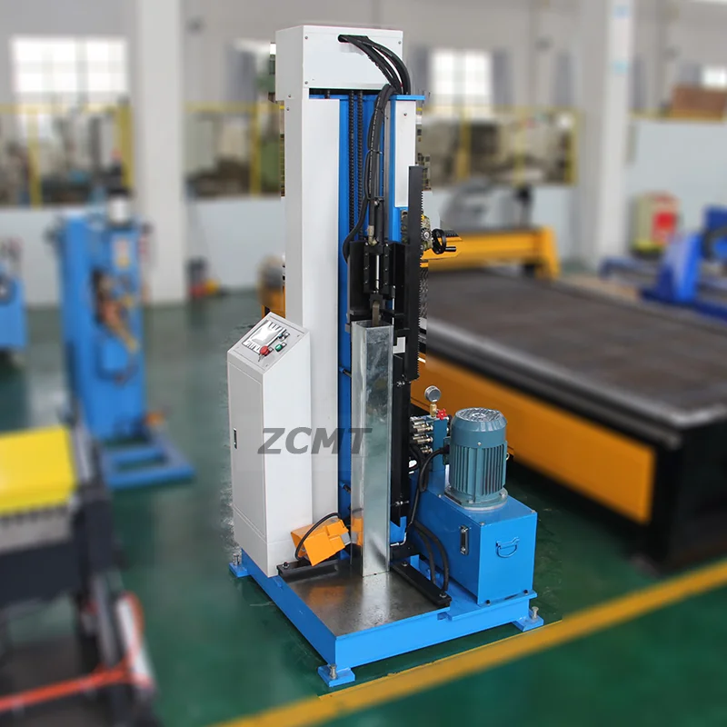 China-Made 1.2mm Thickness Hydraulic Ventilation Duct Seaming Machine Automatic HVAC Construction Industries with Closing Lock