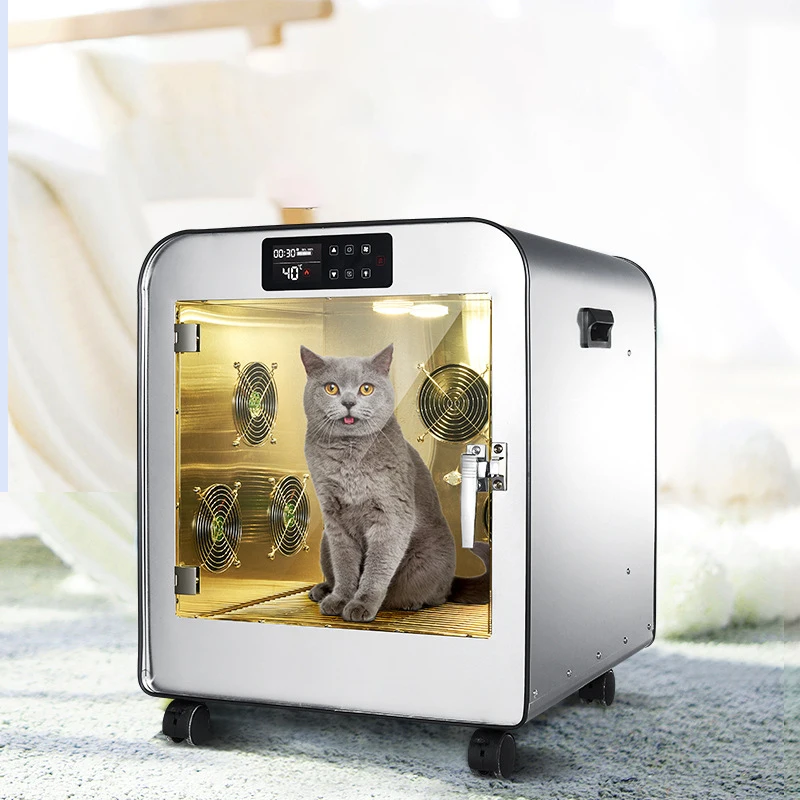 Professional Smart Pet Hair Dryer Automatic Plastic Dryer Box Cabinet cabin for Cats and Dogs Sustainable Charge