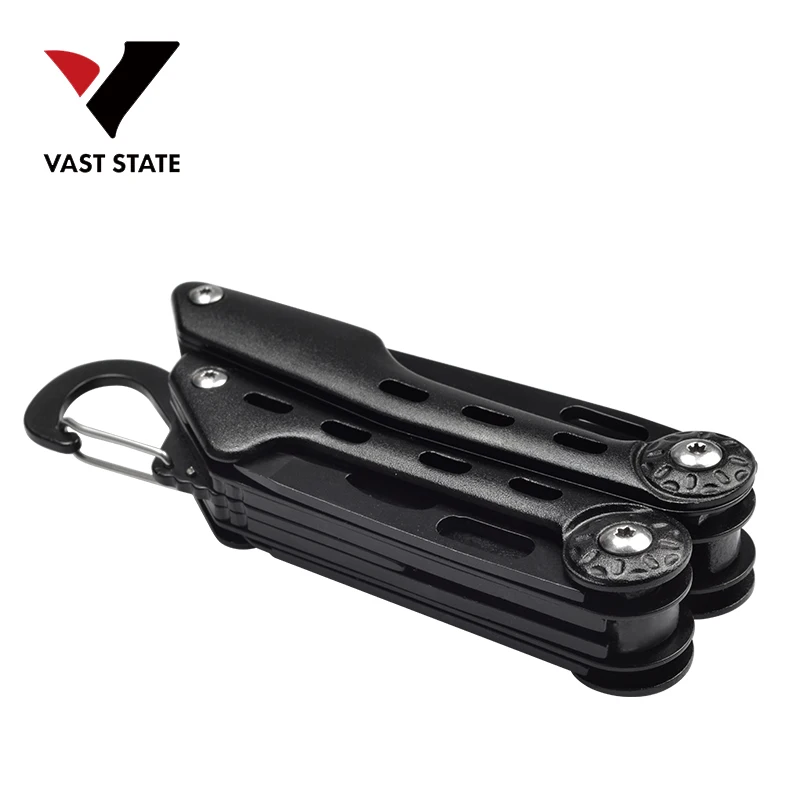 
Amazon Hot Sell Black multi functional tool carabiner style pliers hand tool 