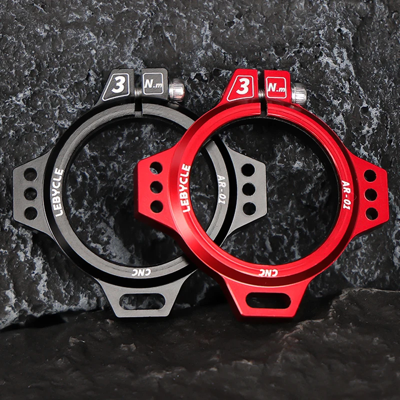 Lebycle MTB Crank Chain ring Adjuster Bottom Bracket Preload Adjuster Kit DUB Crank 28.99 Spindle Adapter Aluminum Alloy