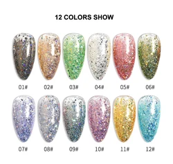 Free Sample Stunning Nail Art Designs Dipping Powder Colour System Acrylic Powder French Nail Polish Glitter Powder