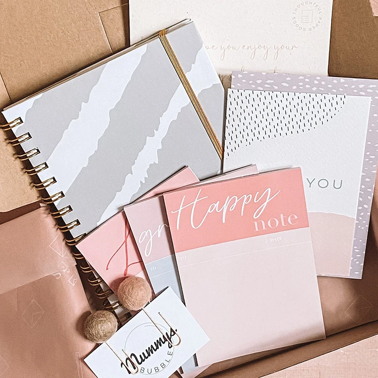 OVO Printing Stationery Mystery Box Stationery Grab Bag Cute Bundle Journal  Box Surprise Lovers Planner Gift Set