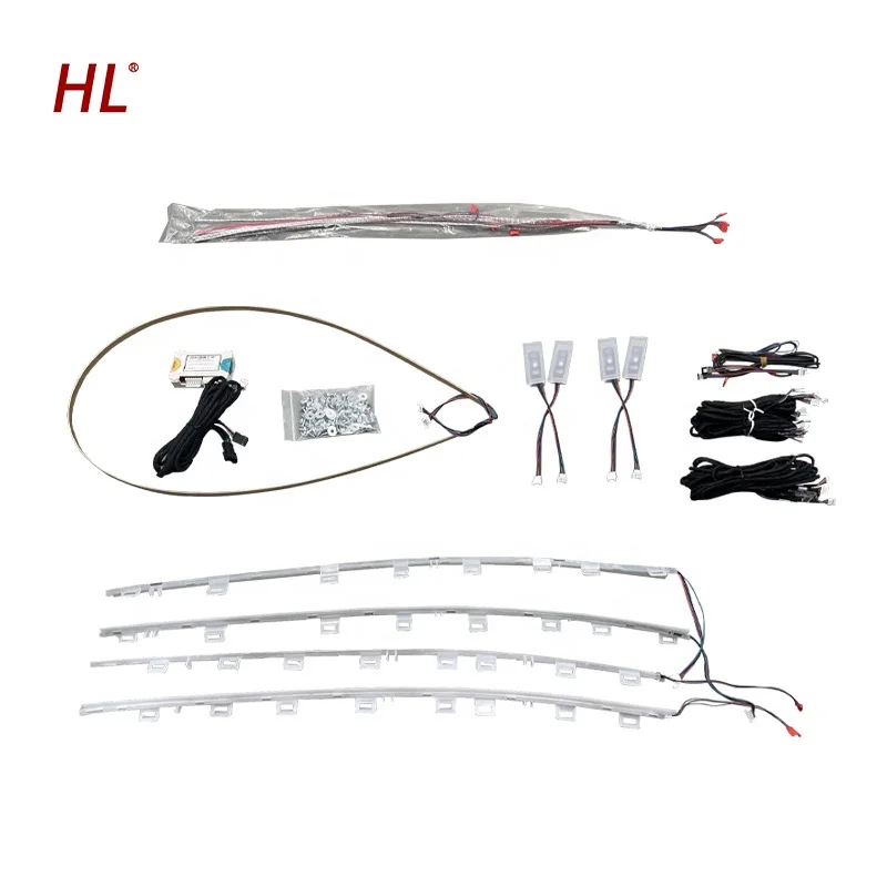 High Quality Car Interior Modificated LED Light Strip 11 Colors Auto Dashbroad Door Decorative For BMW 5 Series G30 G31 G38