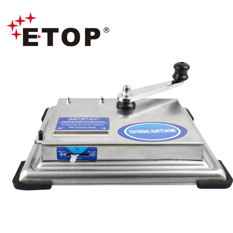 Simple And Easy To Operate 8mm Manual Cigarette Tube Machine Rolled Cigarettes