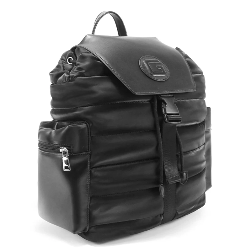 Gorfia Customized Design Luxury Genuine Leather Customize Logo Shoulder Bag Men Real Leather Backpack For Daily Outfit