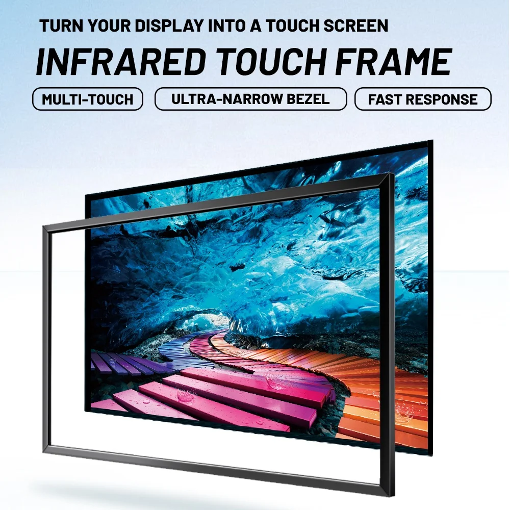 High Quality 32 43 55 65 75 86 98 Inch IR Touch Frame for LED LCD Monitor