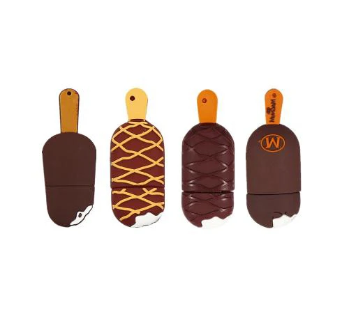 Мультфильм Мороженое USB флэш-накопитель 2 0 1 Гб 4 ГБ ПВХ 3 8 16GBg 32 64 флешки в виде мороженого и подарок