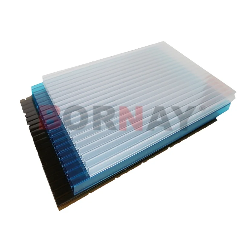 2020 Hot Sale Modern Design Hollow PC Sheet Sun Sheet for Greenhouse Construction