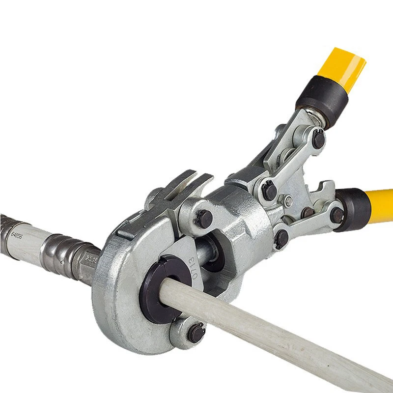 Manual Hydraulic Aluminum Plastic Pipe Crimping Plier Kit Tubes Clamper Tools 10T Stainless Steel Tube Hydraulic Pressing Pliers