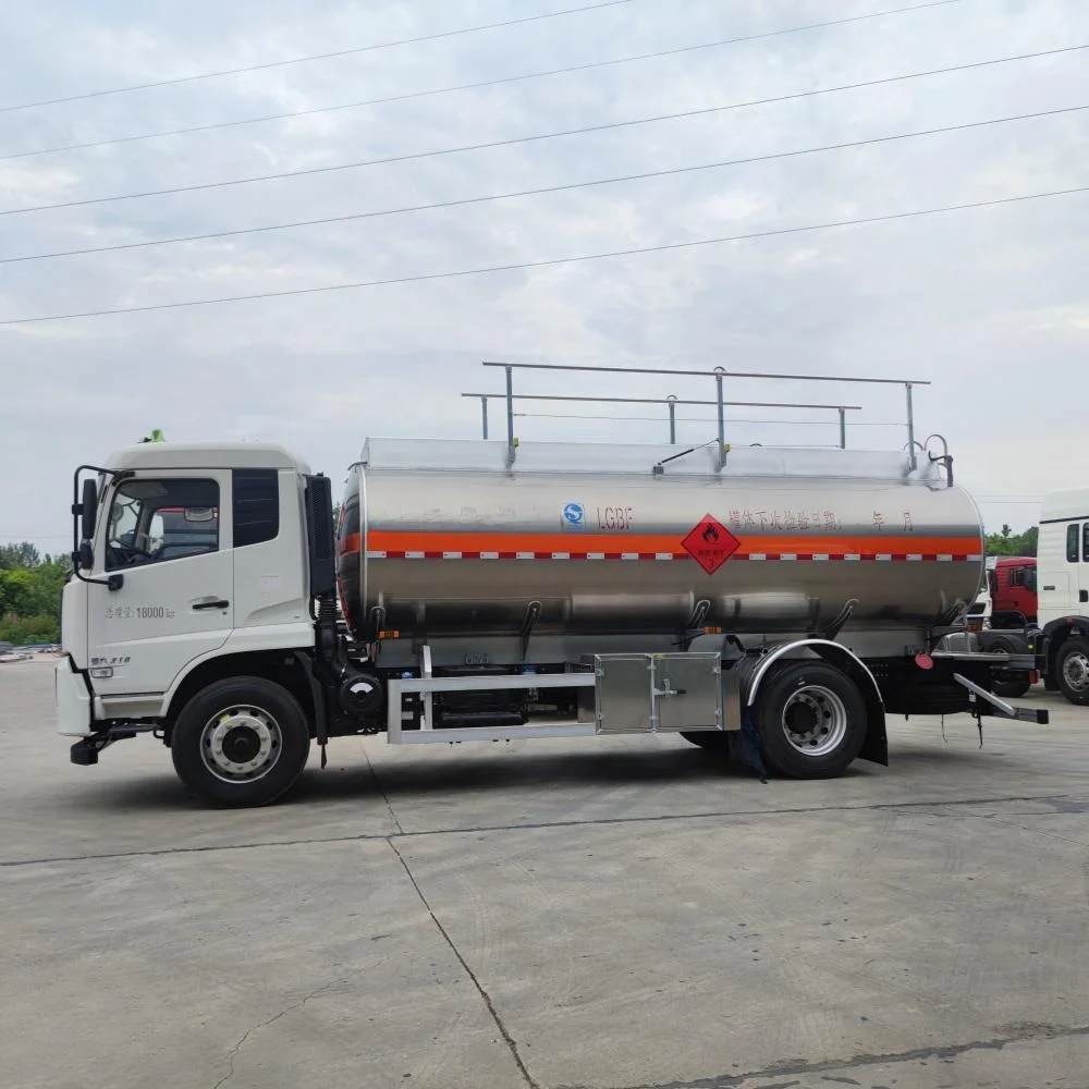 4x2 DFM dongfeng 10-18CBM 304 316 Q235B углеродистая сталь алюминиевый бензиновый дизельный керосин парафиновый мазут автоцистерна