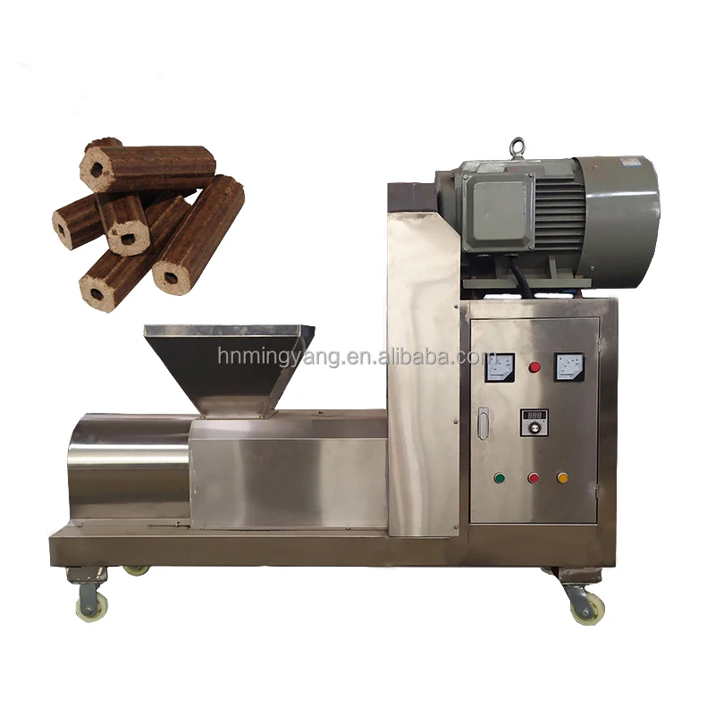 Equipment For The Production Of Fuel Briquettes From Sawdust Corn Cob Briquette Machine