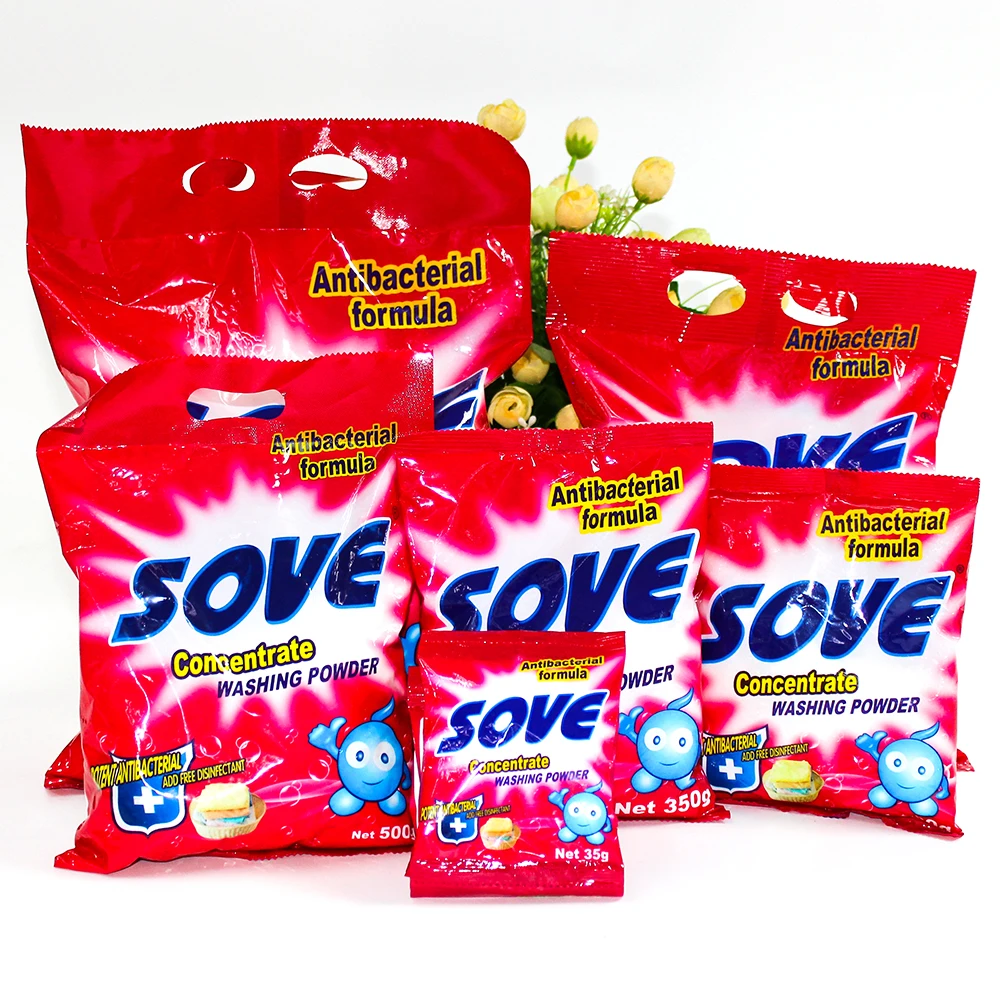 best selling bulk detergent bucket and detergent raw materials washing powder for clothes