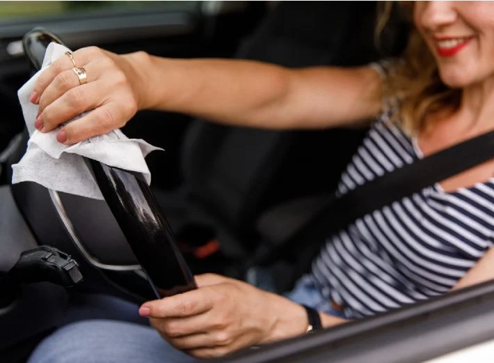Car glass wet wipes car dashboard interior wipes prep cleaning wipes for cars