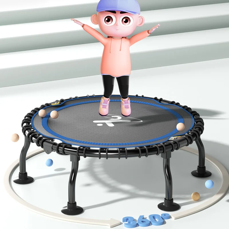 Мини-батут с отскоком 40 дюймов оборудование для фитнеса детей дома или тренажерного зала мальчиков и девочек