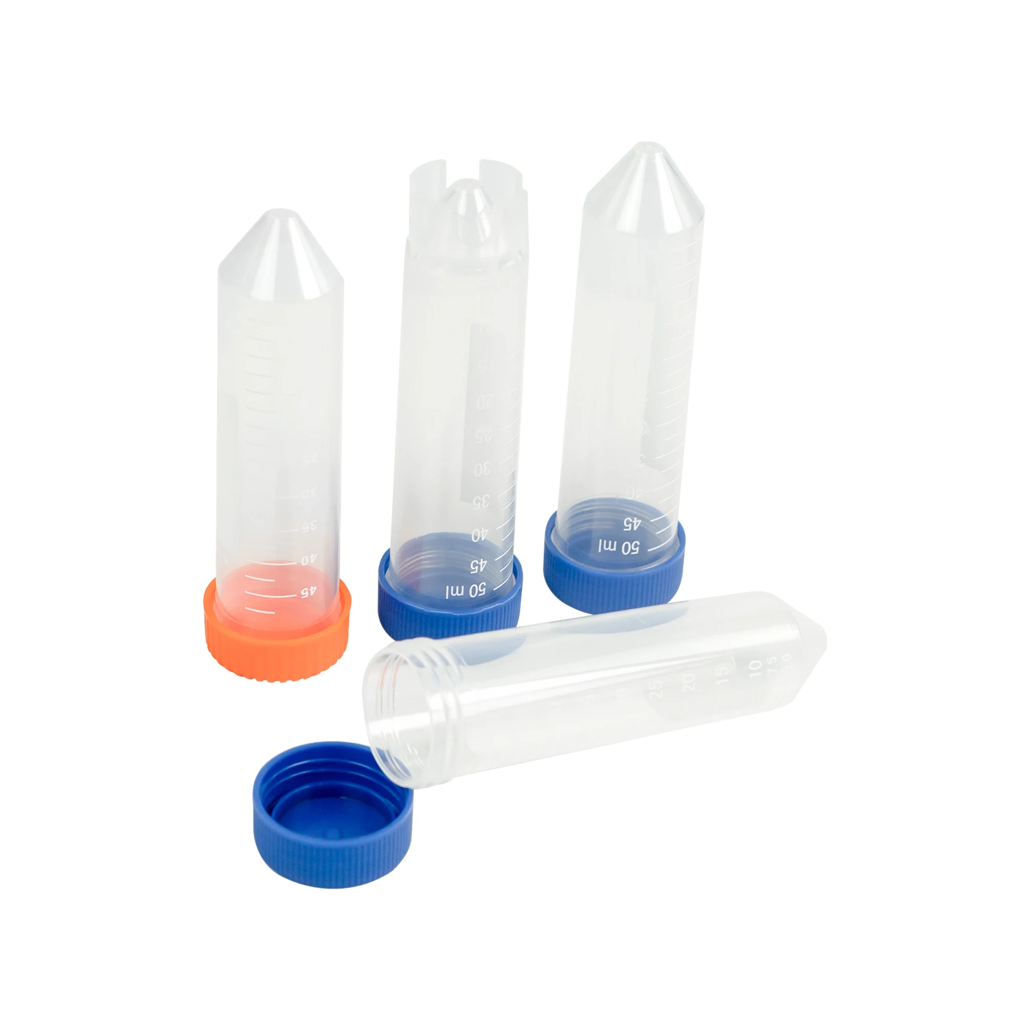 Flat Conical 10ml 15ml 50ml Centrifuge Tubes With Lid