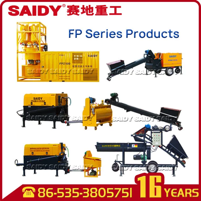  Выход SAIDY FP10B 10m 3/h CLC машина для откачки пенного